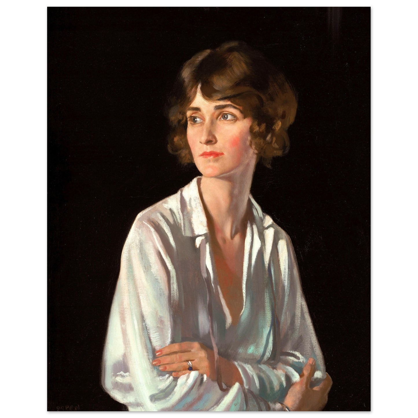 Lady Marriott by William Orpen Art Print 40x50 cm / 16x20″ – Irish wall art print | Buy Irish Art