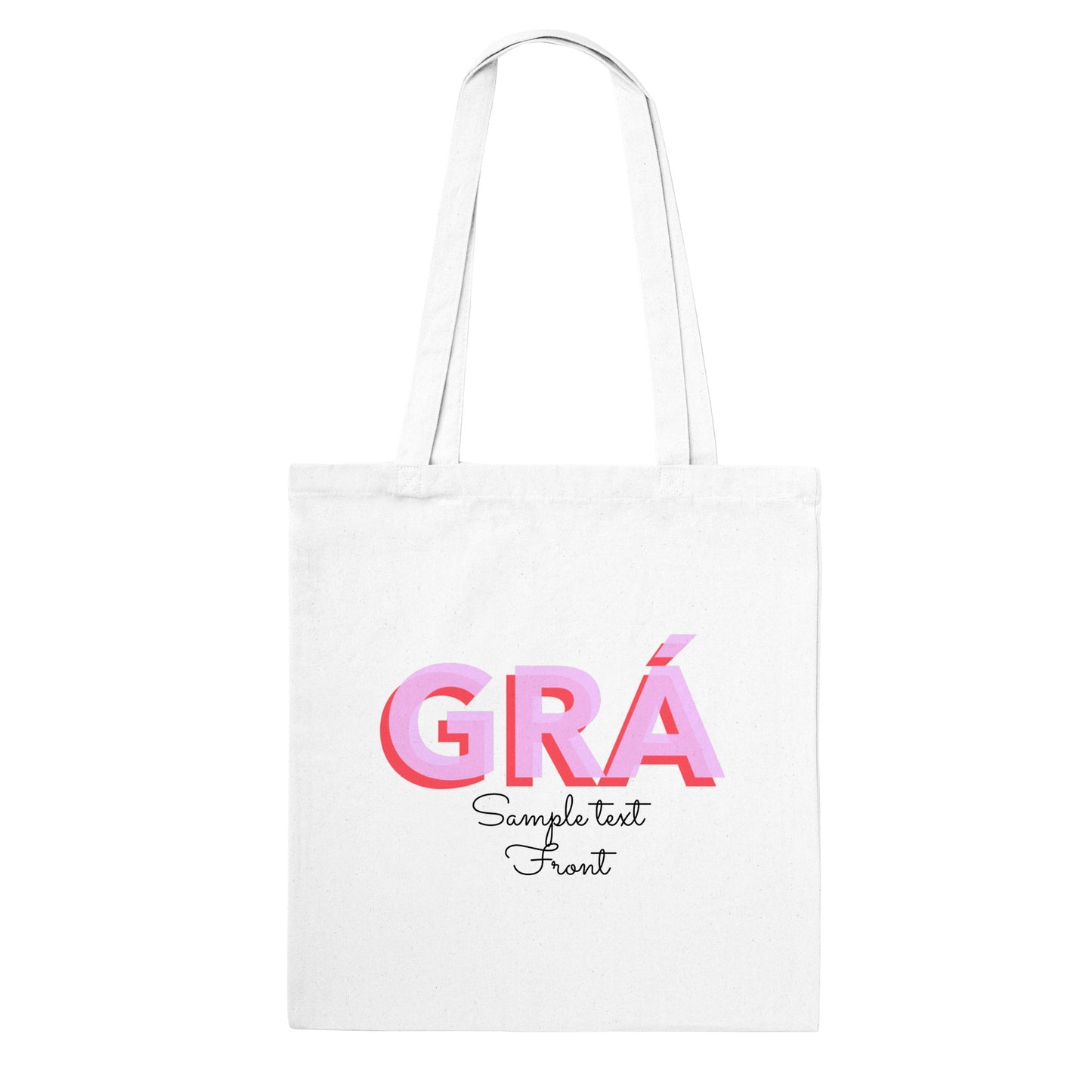 Grá Love Einkaufstasche