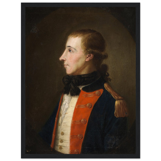 Wolfe Tone in French Uniform – Irish Historical framed
Print