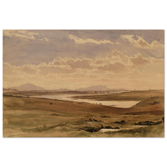 The Upper End of Lough Corrib – Frederic William Burton – Irish gift | Buy Irish Art