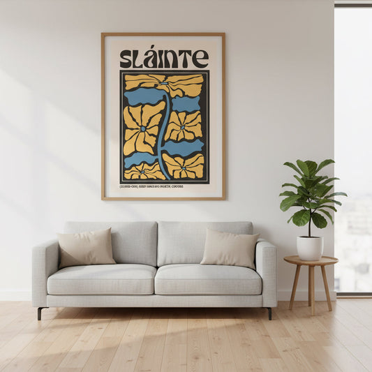 Sláinte (Cheers) – Irish Language Print | Art Print