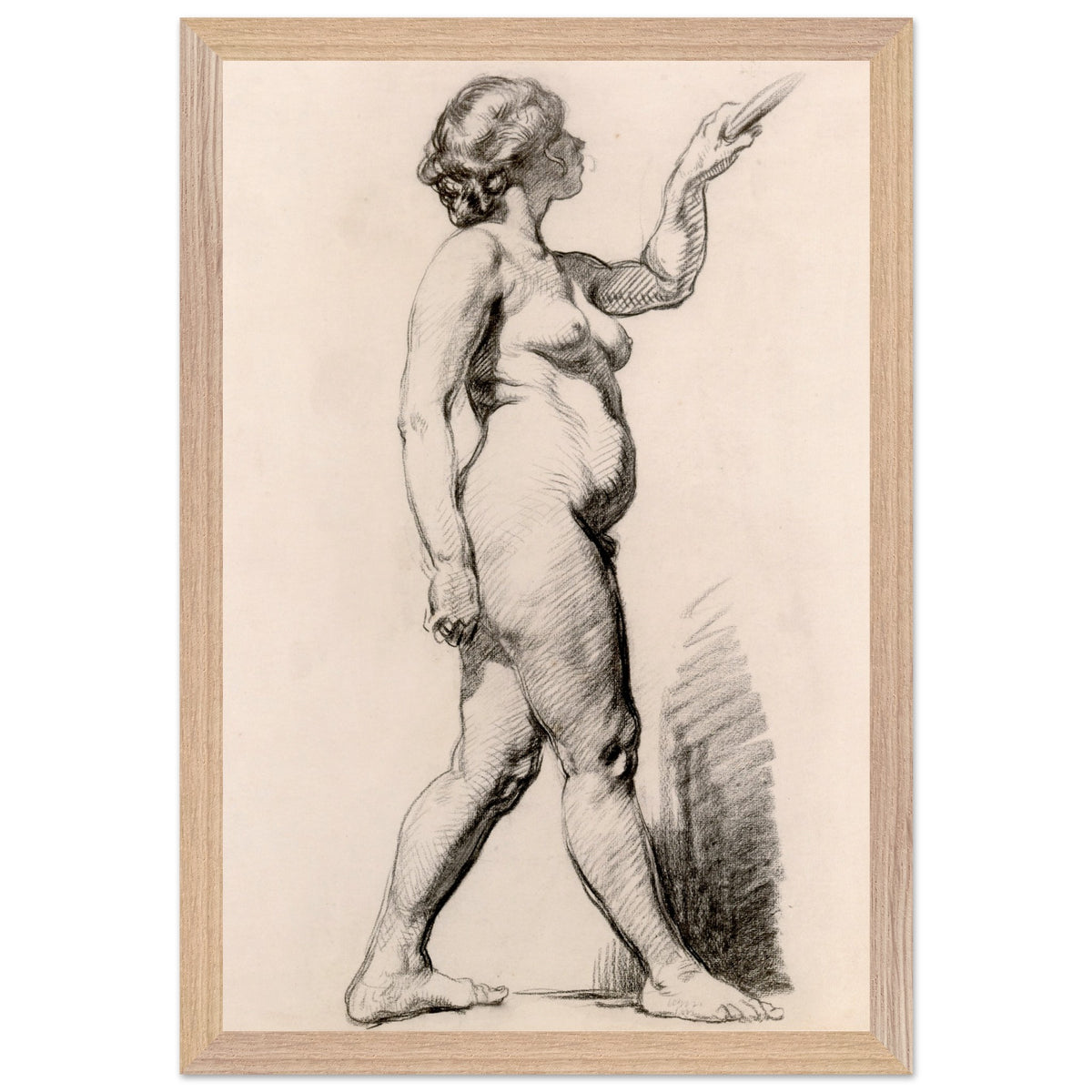 A Standing Female Figure – Sarah Henrietta Purser (view 15)