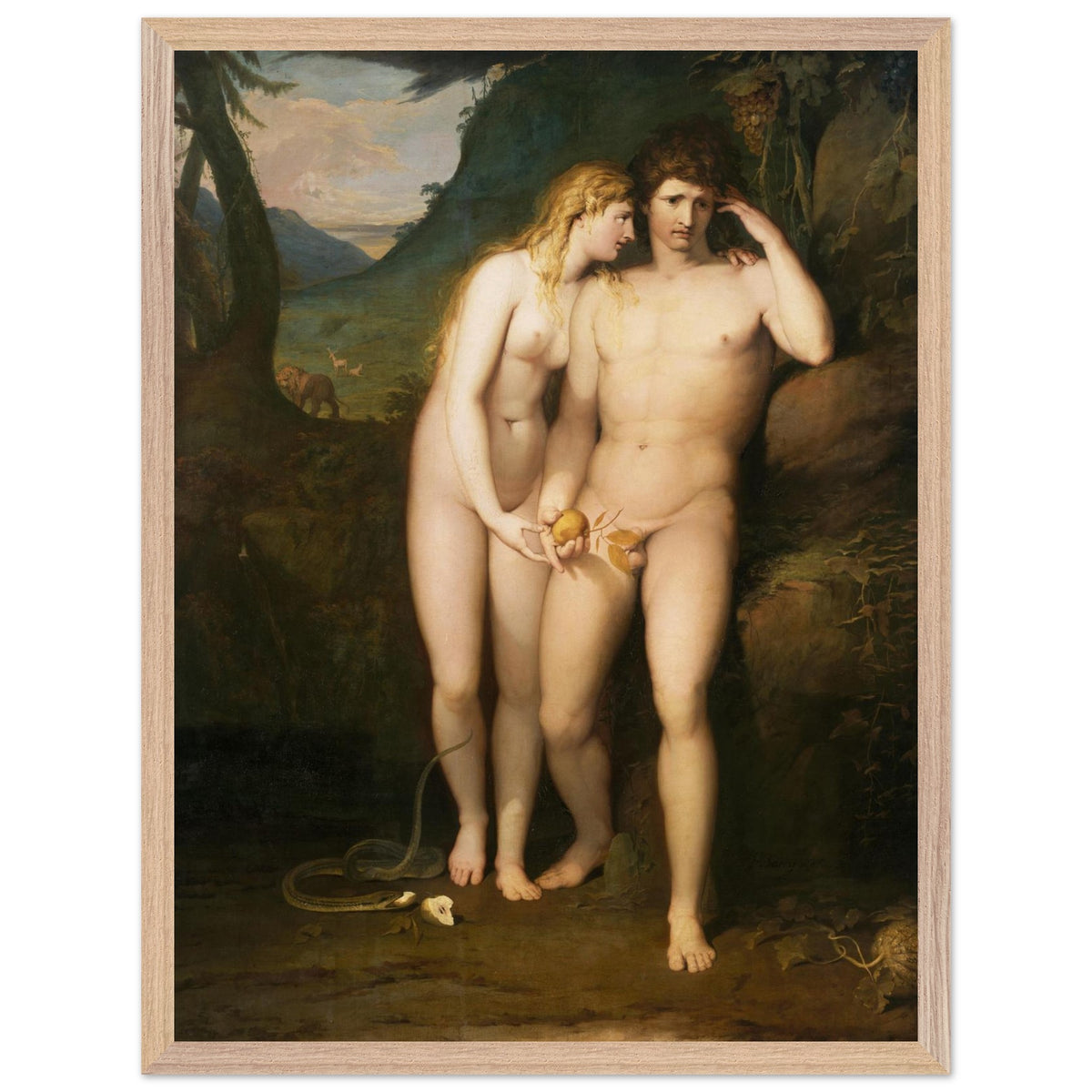 The Temptation of Adam (1767–70) – James Barry Art Print (view 8)