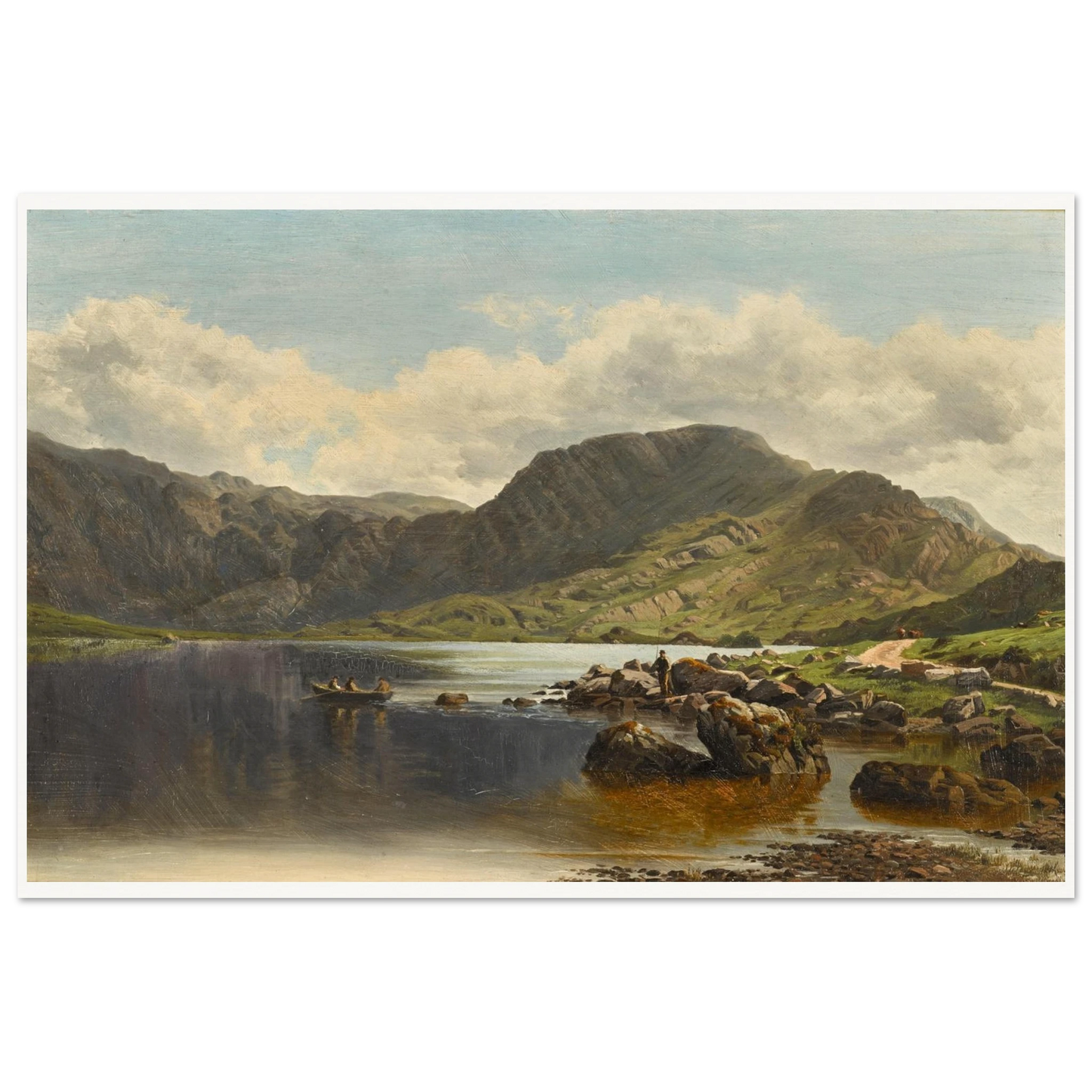 Cloon Lake, Glencar, Co. Kerry Irish Art Print (view 10)