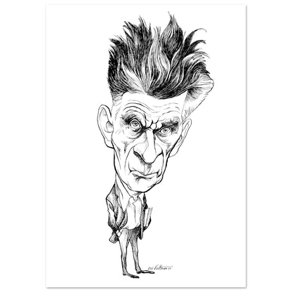 Samuel Beckett (1969) by Edmund Siegfried Valtman - Fine Art Print (view 26)
