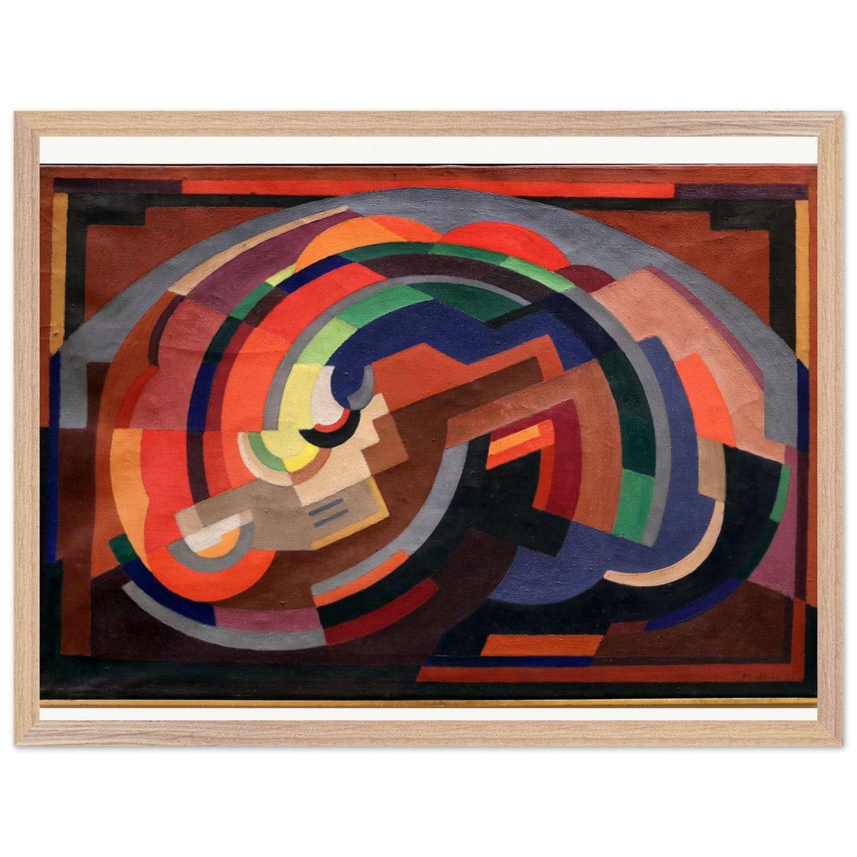 A Composition (1930s) – Mainie Jellett Irish Art Print (view 11)