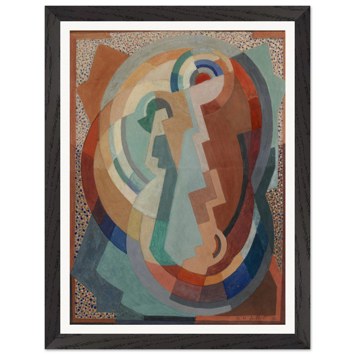 The Virgin and Child by Mainie Jellett – Irish Modernist Art Print (view 5)