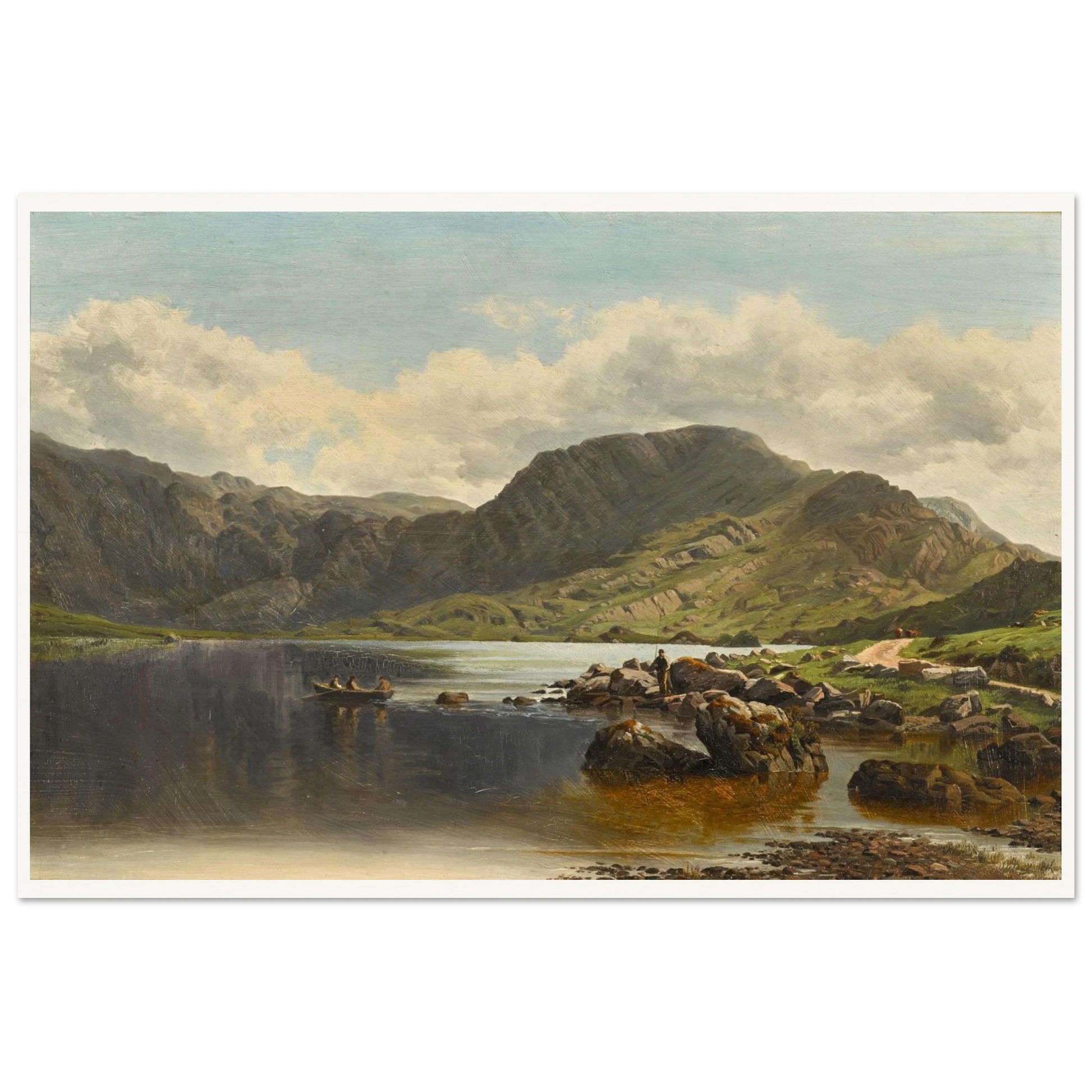 Cloon Lake, Glencar, Co. Kerry Irish Art Print (view 4)