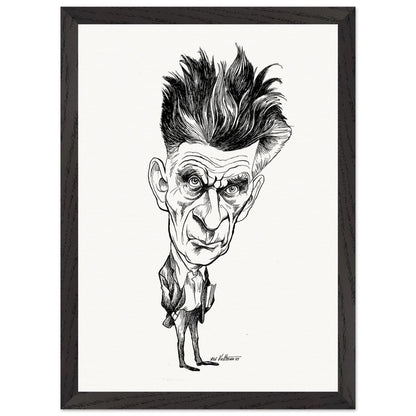 Samuel Beckett (1969) by Edmund Siegfried Valtman - Fine Art Print (view 17)