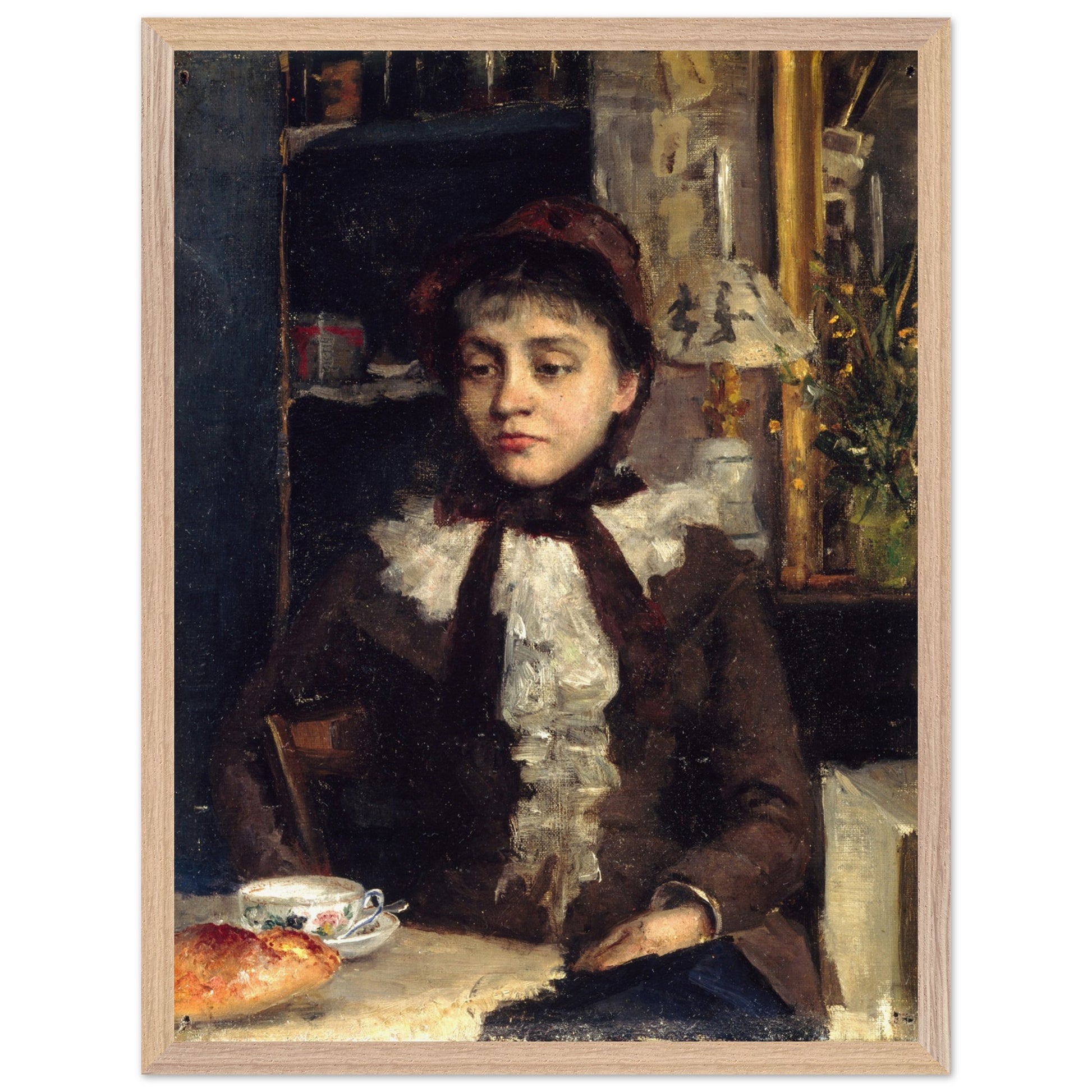 Le Petit Déjeuner (1885) by Sarah Purser  Irish Art Print – view 15 | Buy Irish Art