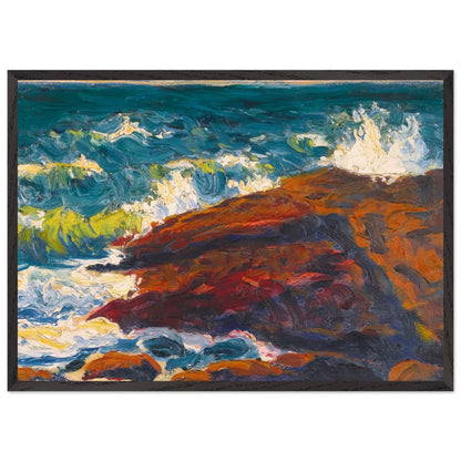Seascape by Irish Artist Roderic O'Conor Art Print (view 24)