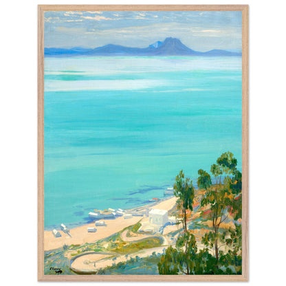 The Bay of Tunis, Morning (1919) – Sir John Lavery Art Print – view 23 | Buy Irish Art