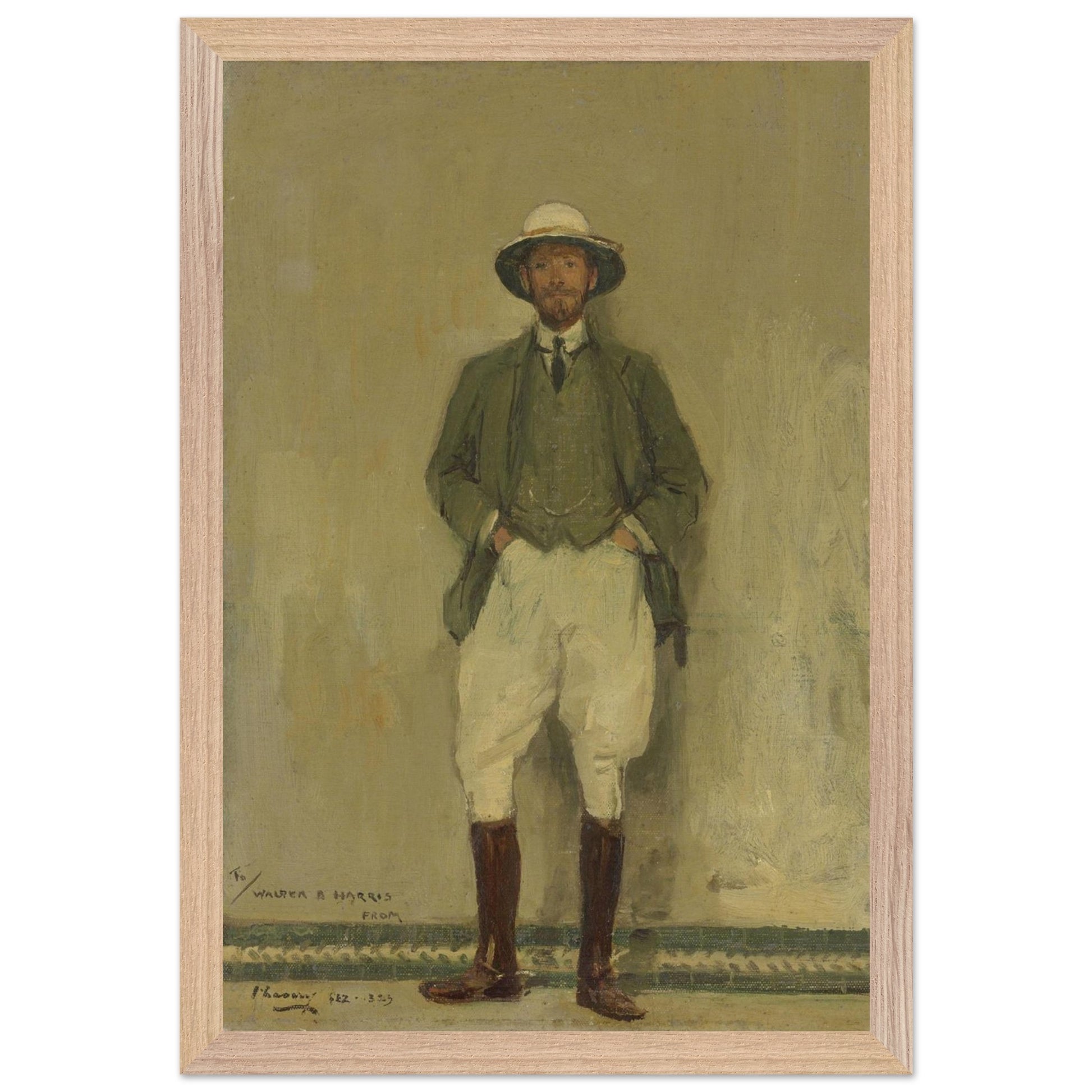 Portrait of Walter B. Harris (1906) – Lavery | Collector’s Edition – view 12 | Buy Irish Art