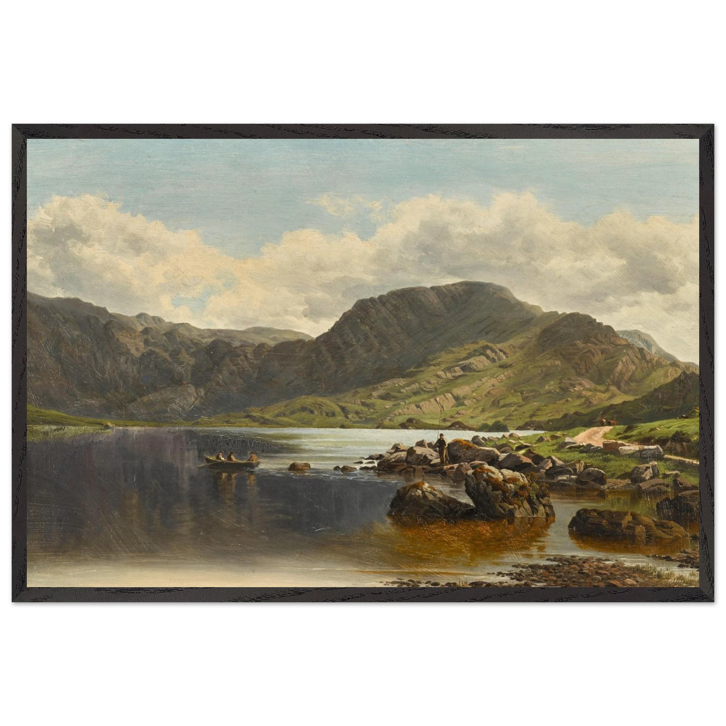 Cloon Lake, Glencar, Co. Kerry Irish Art Print (view 6)