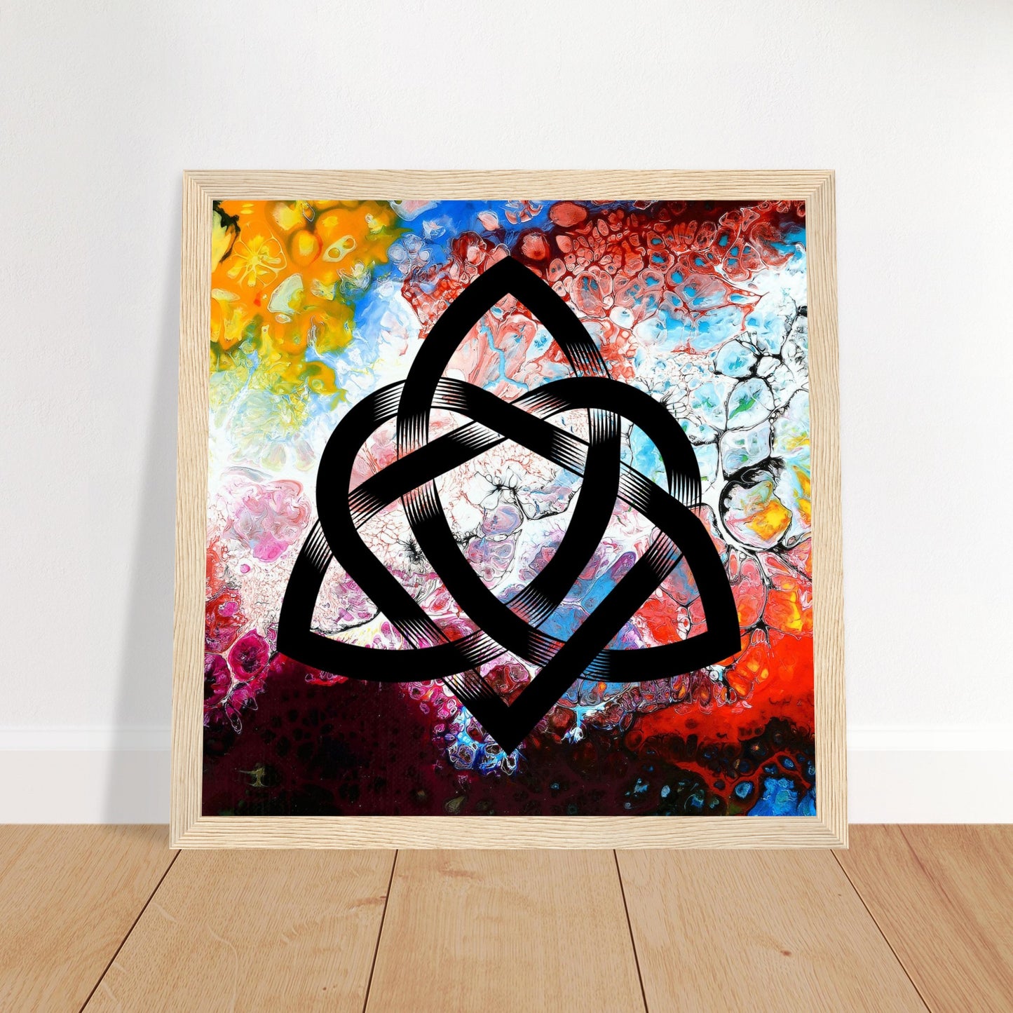 Abstract Celtic Design Framed Art Print