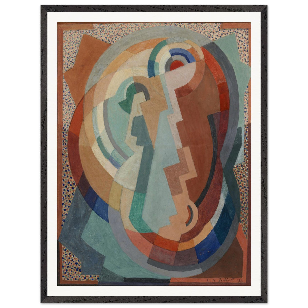 The Virgin and Child by Mainie Jellett – Irish Modernist Art Print (view 14)
