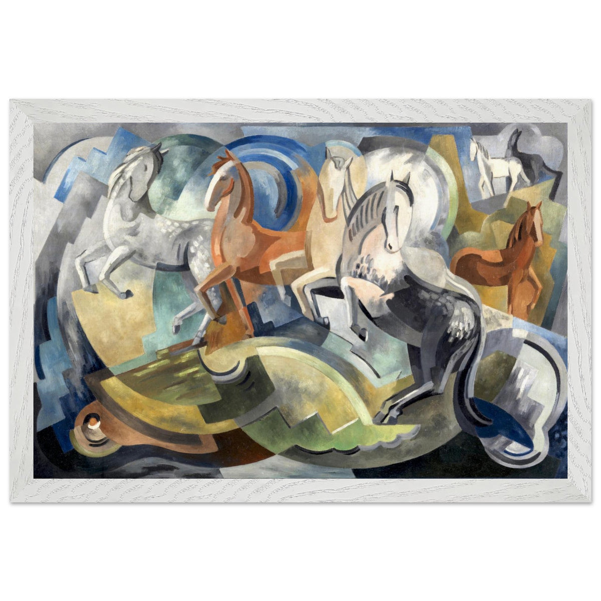 Achill Horses by Mainie Jellett (view 18)