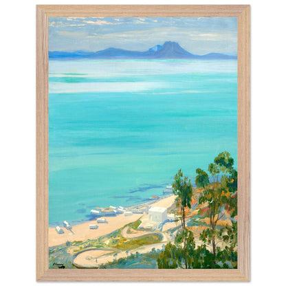 The Bay of Tunis, Morning (1919) – Sir John Lavery Art Print – view 24 | Buy Irish Art