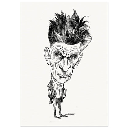 Samuel Beckett (1969) by Edmund Siegfried Valtman - Fine Art Print (view 12)