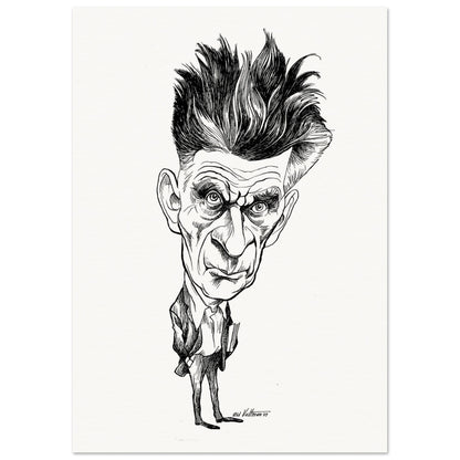 Samuel Beckett (1969) by Edmund Siegfried Valtman - Fine Art Print (view 10)
