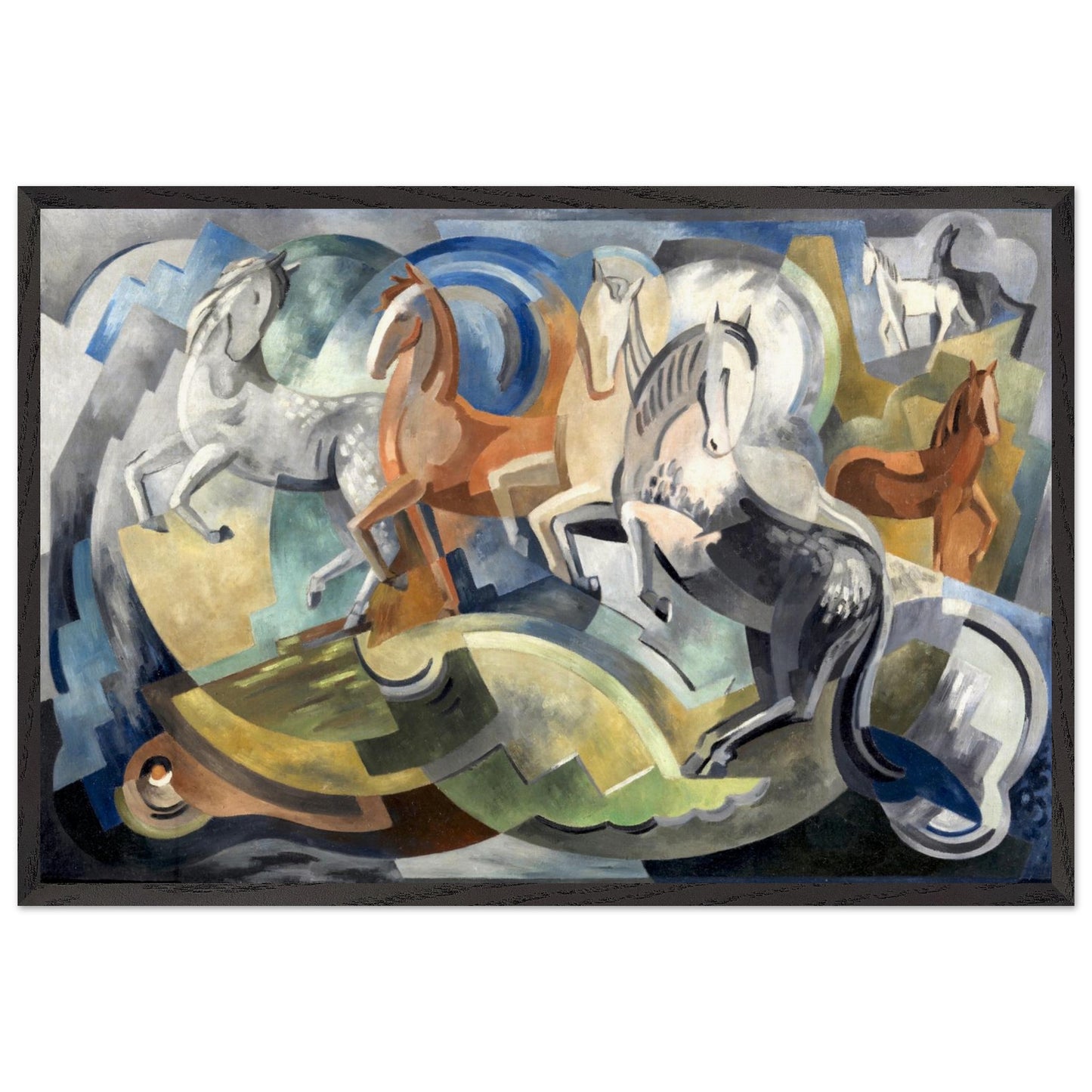 Achill Horses by Mainie Jellett (view 14)