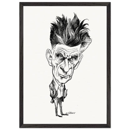 Samuel Beckett (1969) by Edmund Siegfried Valtman - Fine Art Print (view 18)