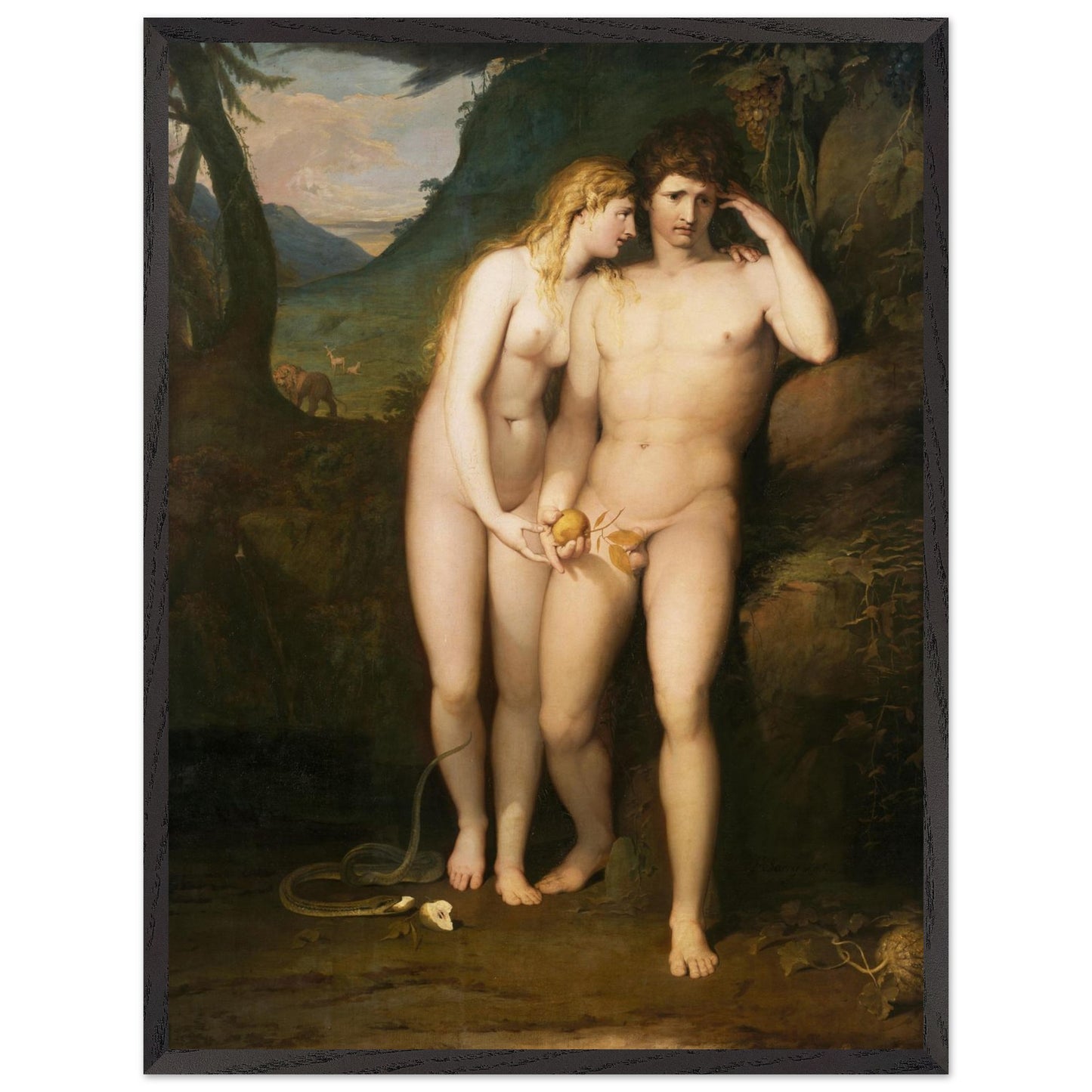 The Temptation of Adam (1767–70) – James Barry Art Print (view 2)