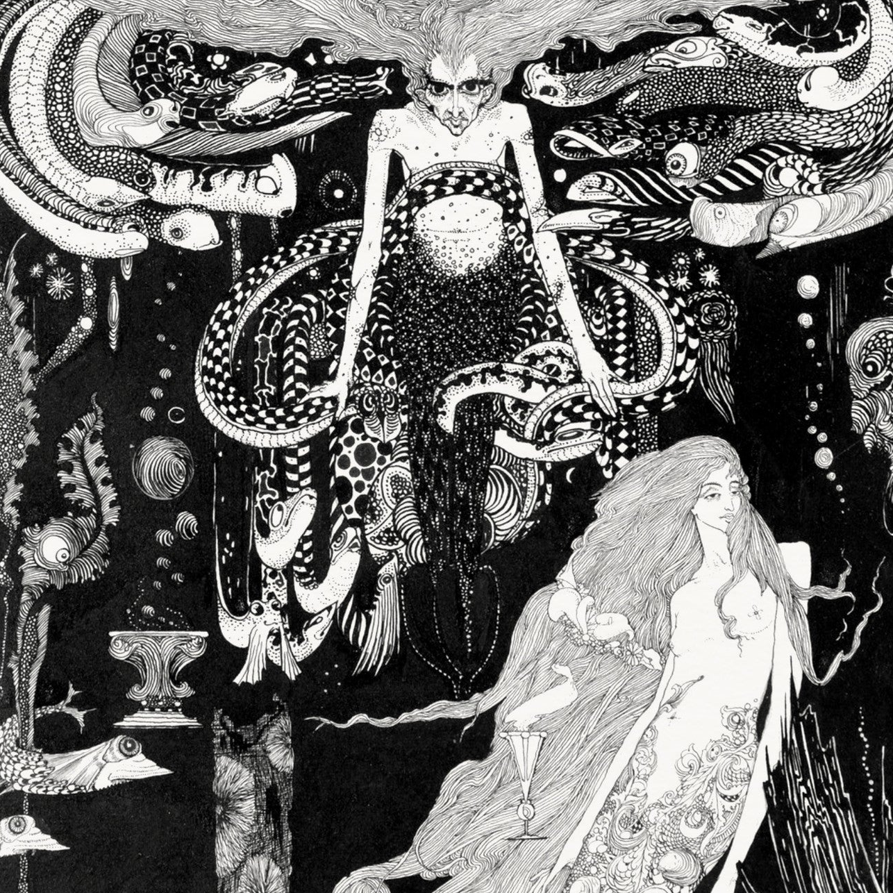The Little Sea Maid (1916) – Harry Clarke | Andersen Fairy Tales