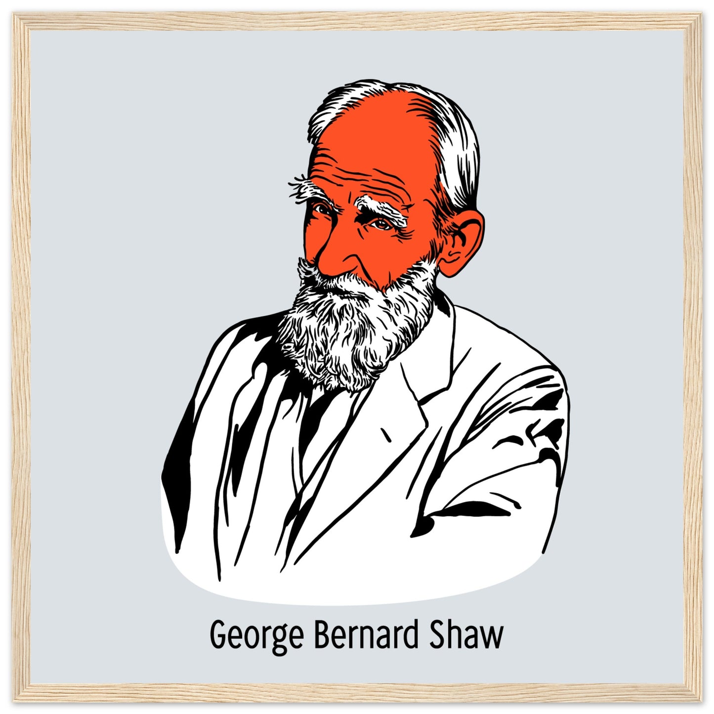 George Bernad Shaw Print