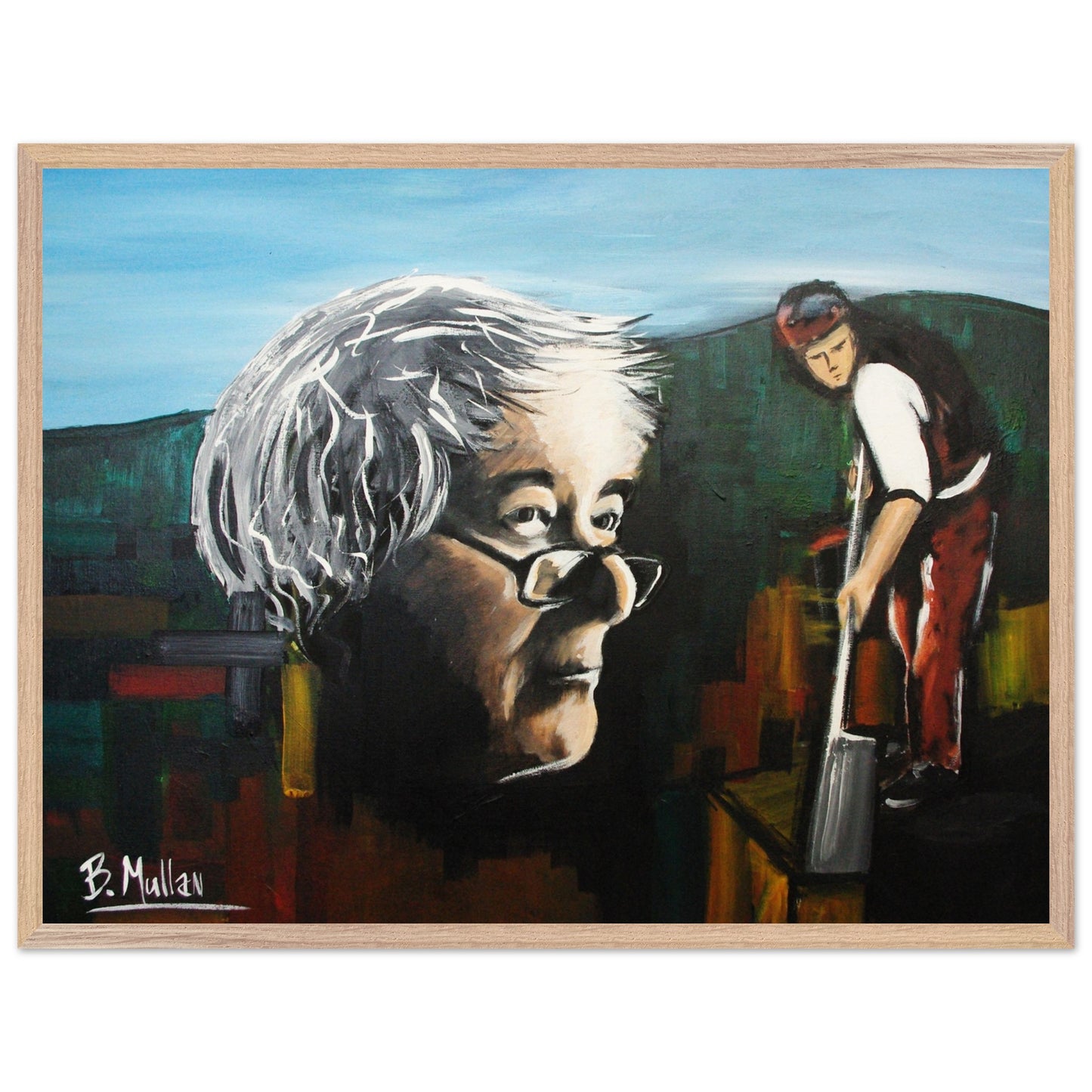 Seamus Heaney Irish Writer Framed Art Print – view 9 | Buy Irish Art