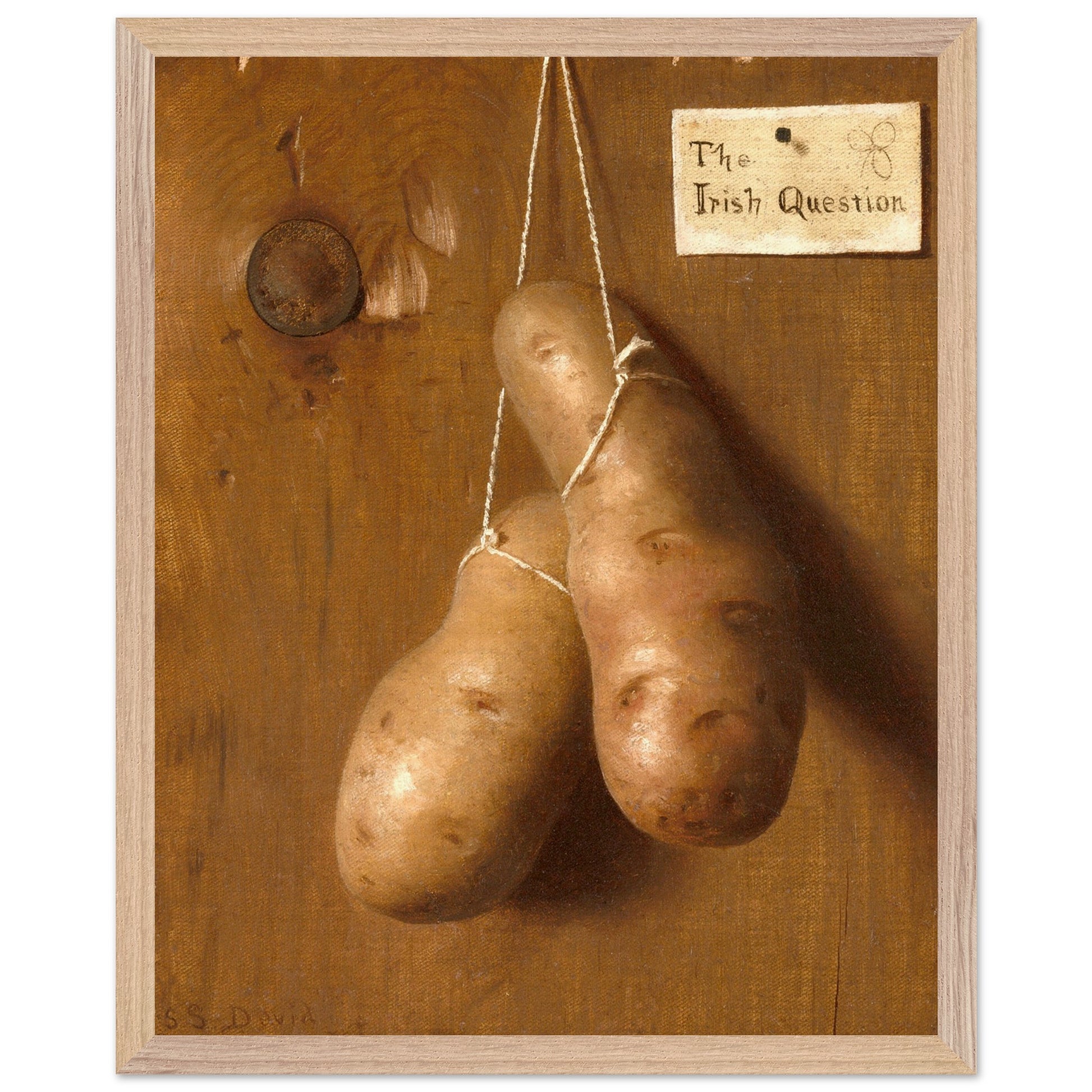 The Irish Question by De Scott Evans Art Print 40x50 cm / 16x20″ – view 7 | Buy Irish Art
