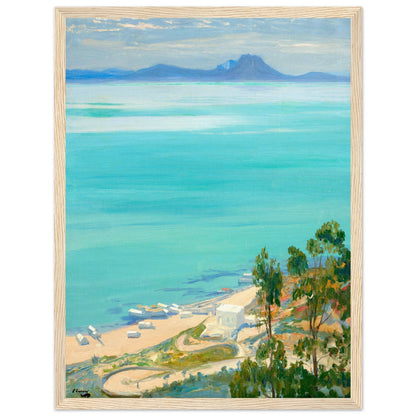 The Bay of Tunis, Morning (1919) – Sir John Lavery Art Print – view 35 | Buy Irish Art