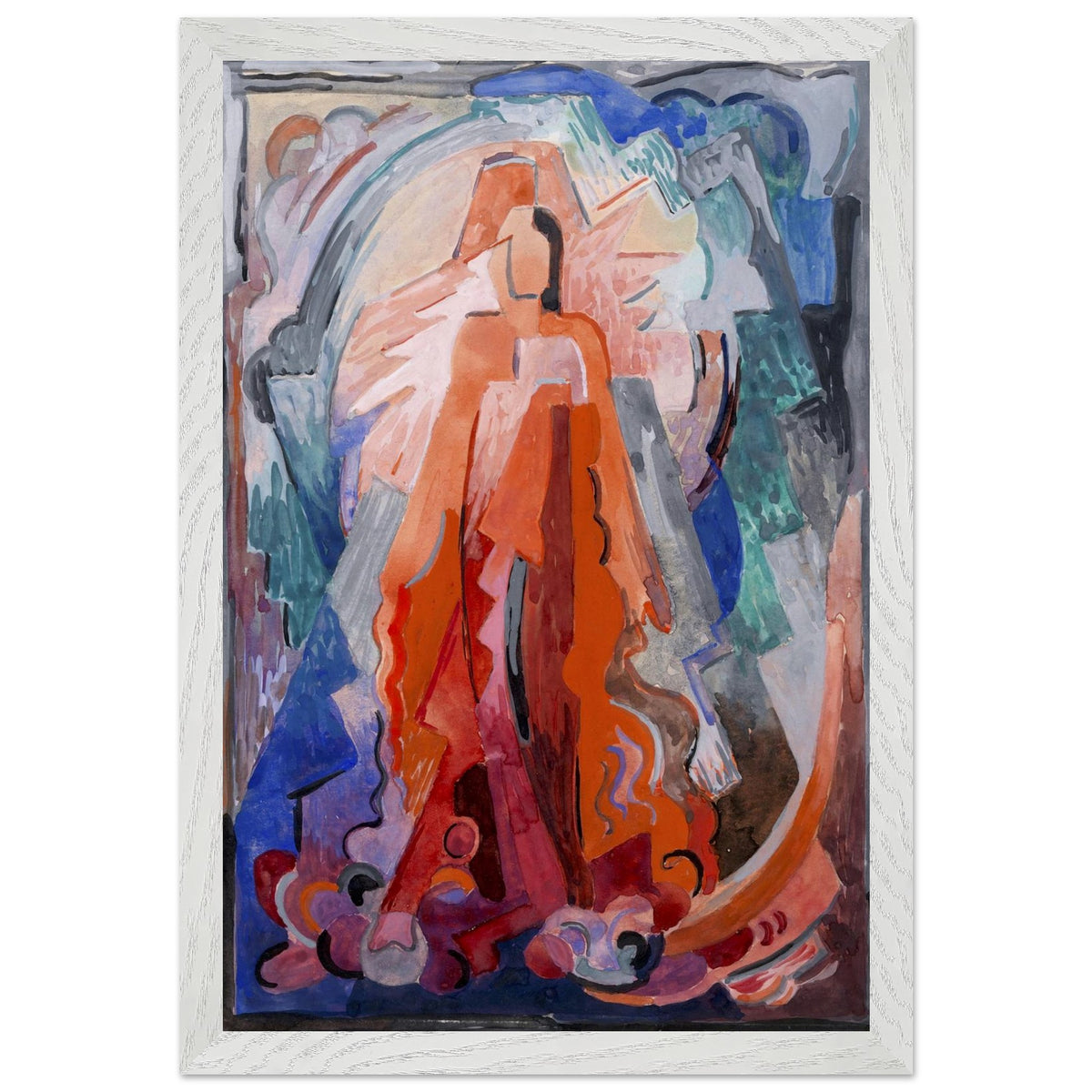 I Have Trodden the Winepress Alone – Irish Art Print by Mainie Jellett (view 6)