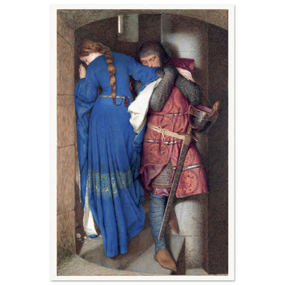 The Meeting on the Turret Stairs – Frederic William Burton (view 19)