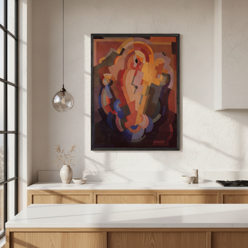 Abstract Composition (c.1933) – Mainie Jellett Art Print