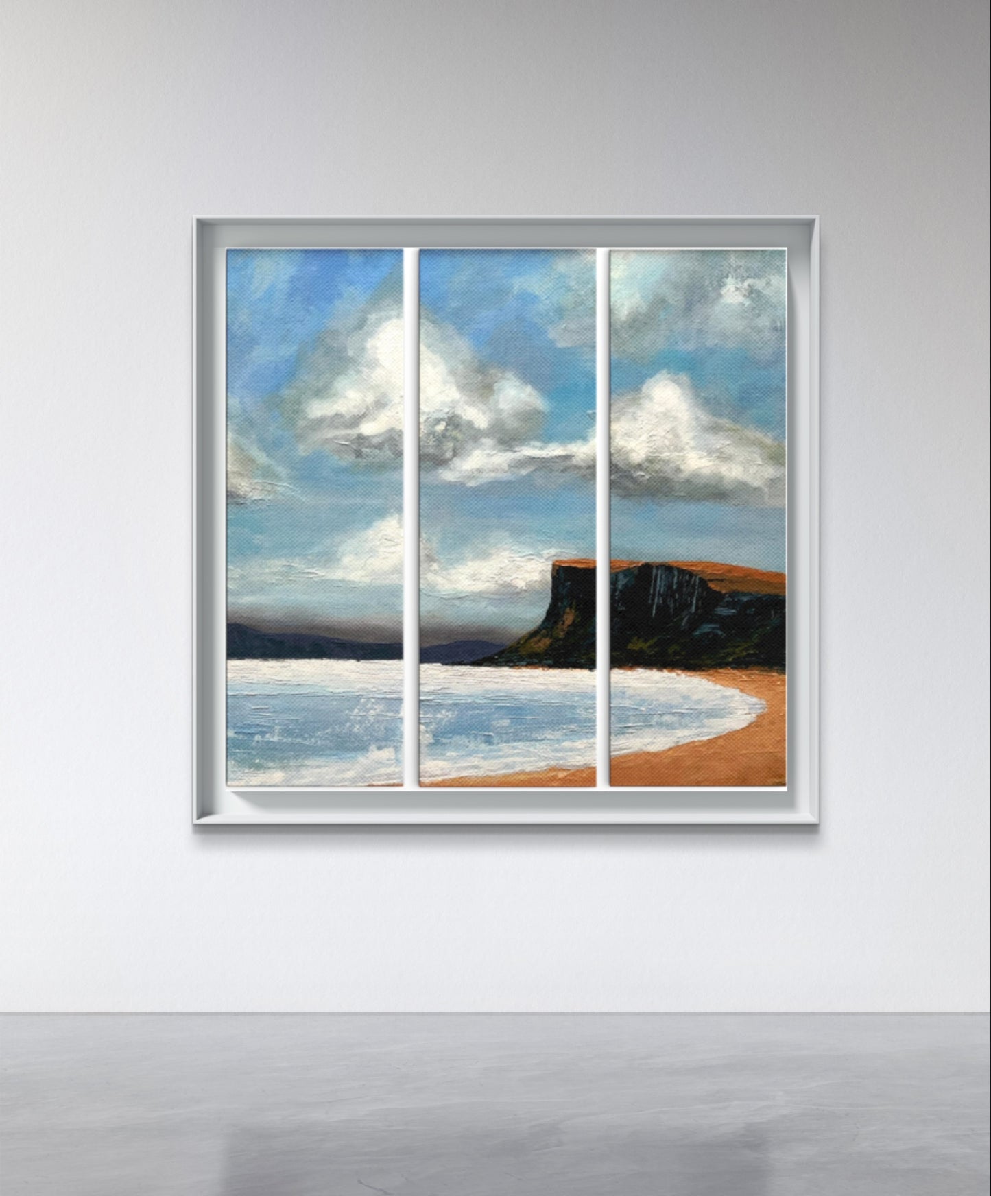 Fair Head Triptych Original Paintings