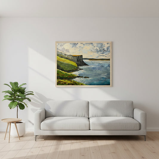 Murlough Bay & Fair Head, County Antrim – Irish Landscape Art Print