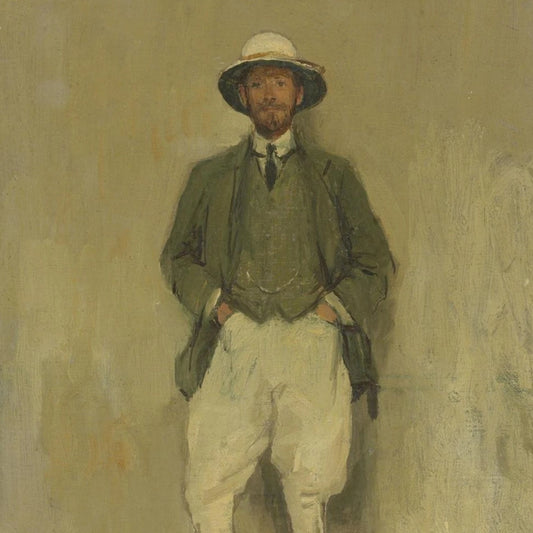 Portrait of Walter B. Harris (1906) John Lavery Irish Art Print. BuyIrishArt.com