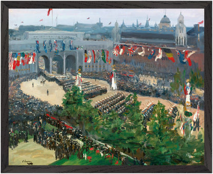 Admiralty Arch Victory Parade (1919) John Lavery Print 40x50 cm / 16x20″ – view 14 | Buy Irish Art