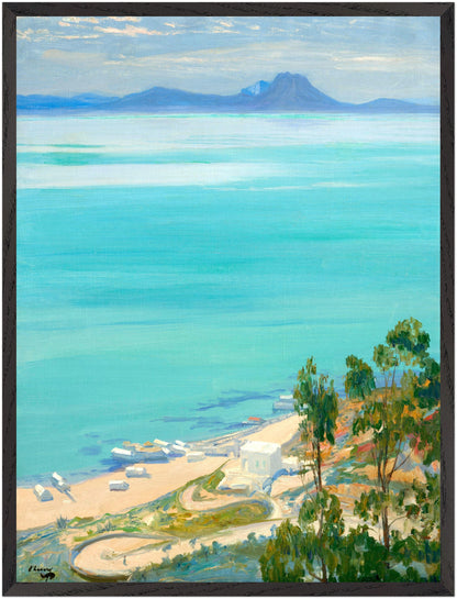 The Bay of Tunis, Morning (1919) – Sir John Lavery Art Print – view 55 | Buy Irish Art