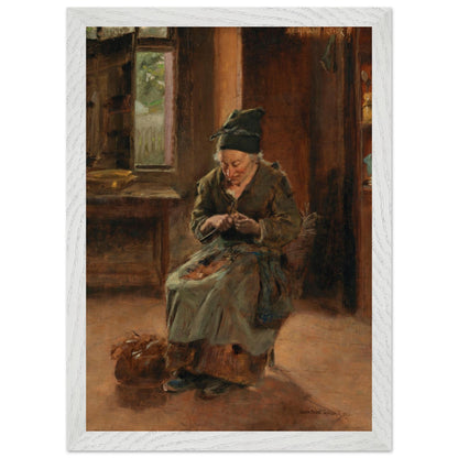 An Interior of a Breton Cottage by Irish Artist Helen Mabel Trevor – view 10 | Buy Irish Art