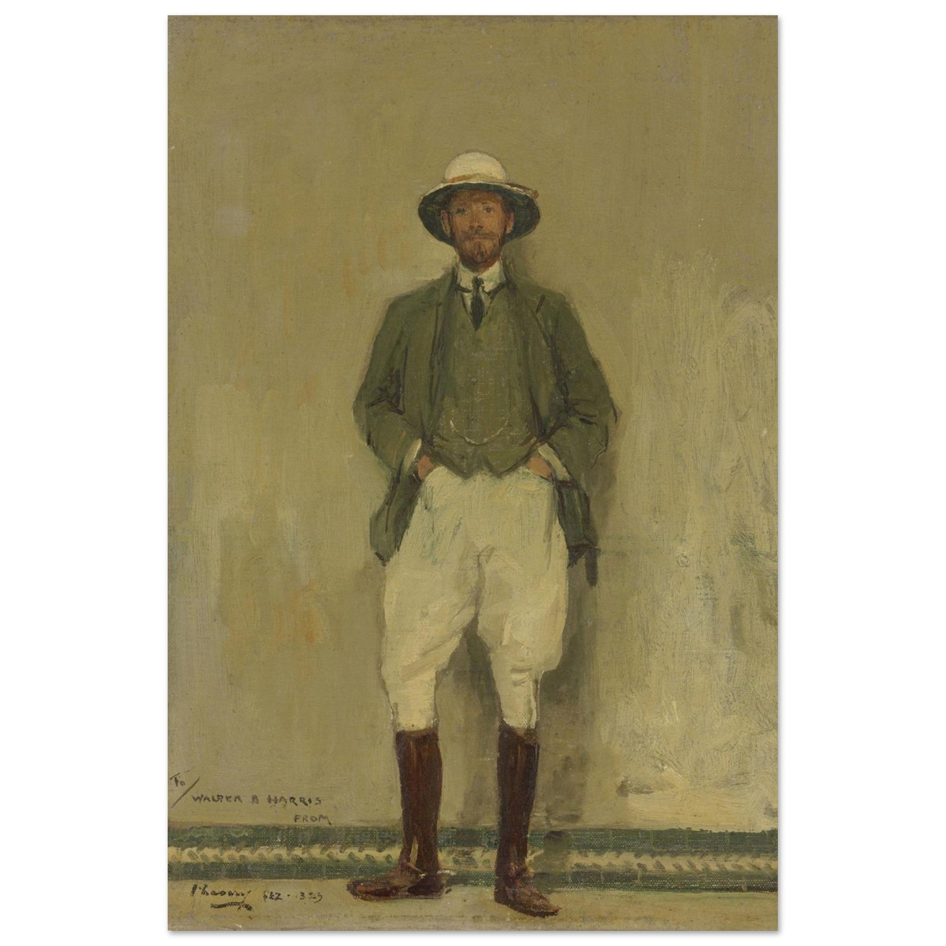 Portrait of Walter B. Harris (1906) – Lavery | Collector’s Edition – view 11 | Buy Irish Art