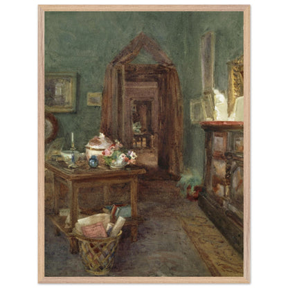 Large framed Ancient Rubbish, Kilmurry, County Kilkenny by Mildred Anne Butler in a natural wood frame