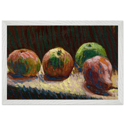 Apples and Pear by Roderic O'Conor art print, interior setting