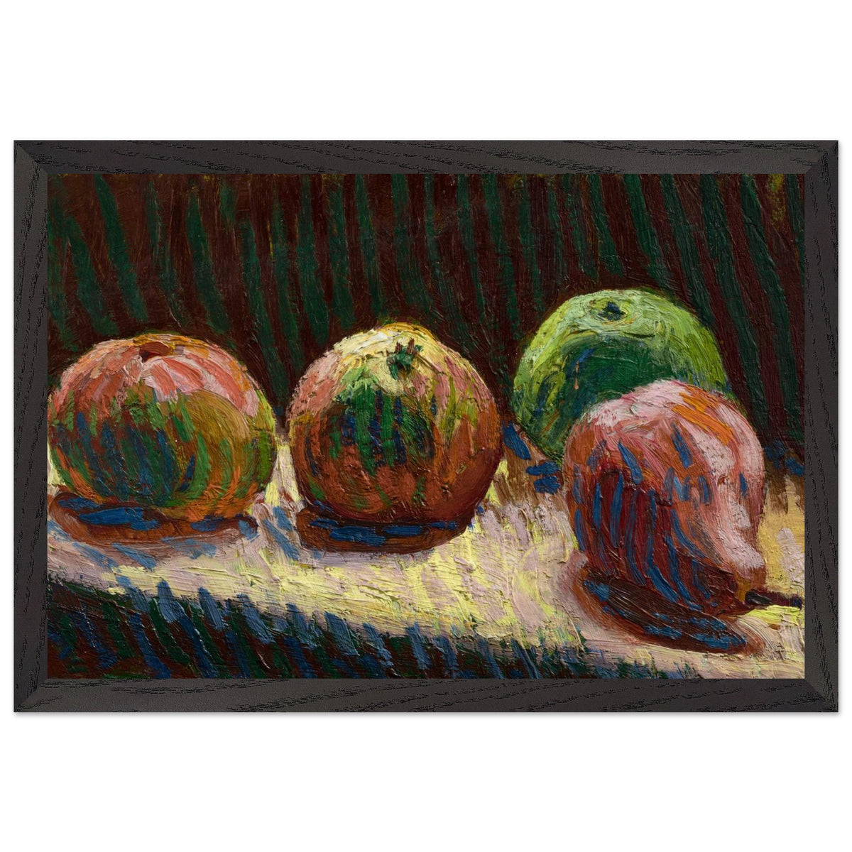 Apples and Pear by Roderic O'Conor art print, wall display