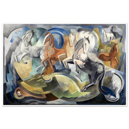 Achill Horses by Mainie Jellett (view 20)