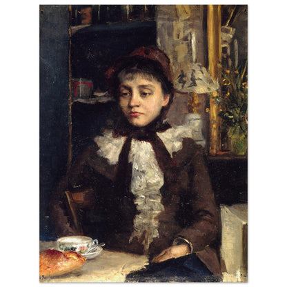 Le Petit Déjeuner (1885) by Sarah Purser  Irish Art Print – view 8 | Buy Irish Art