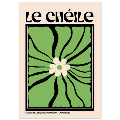 Le Chéile – Together Irish Language Art Print