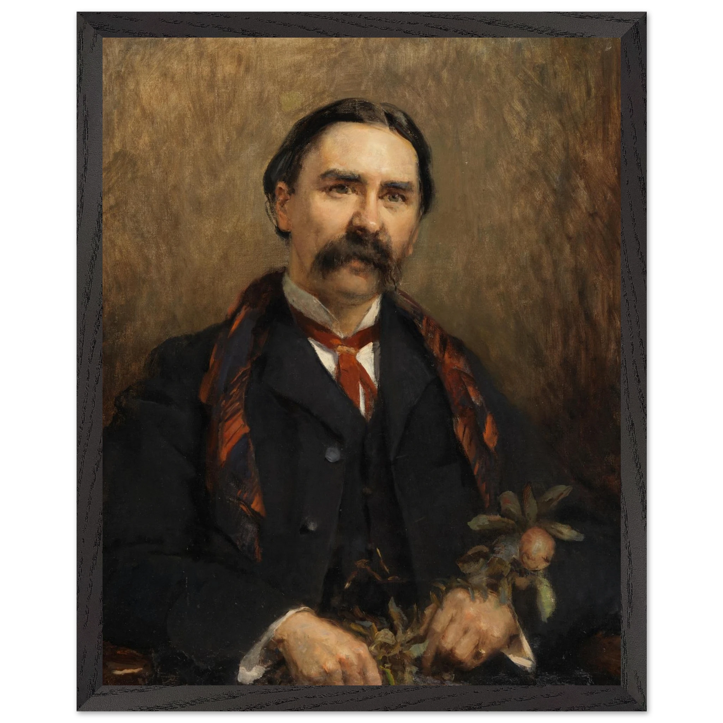 Framed Collector’s Edition portrait of Dr Douglas Hyde, Irish cultural leader and first President of Ireland