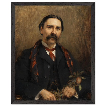 Framed Collector’s Edition portrait of Dr Douglas Hyde, Irish cultural leader and first President of Ireland